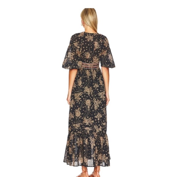Free People Golden Hour Maxi Dress in Black - Picture 5 of 10